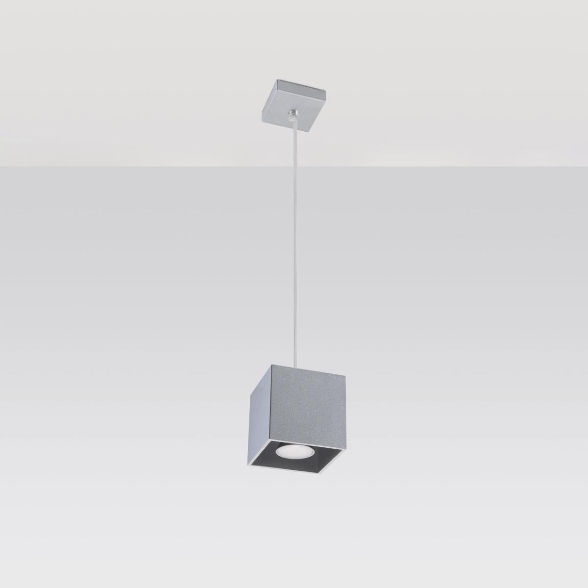 Lampa wisząca QUAD 1 szary 110x10x10cm nowoczesna GU10 do salonu nr. 2