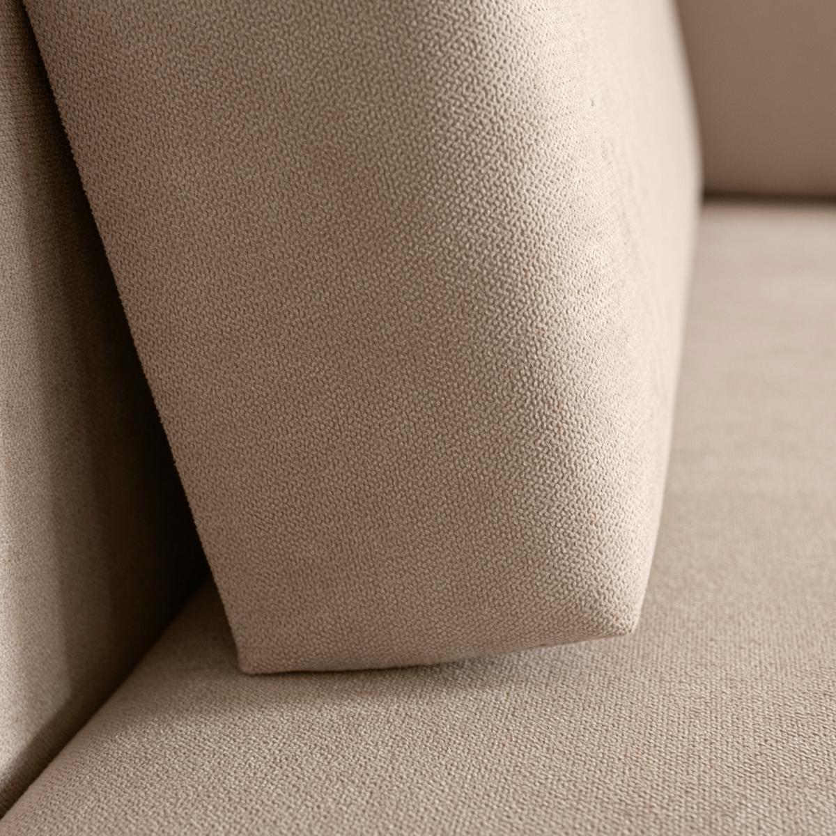 Sofa Viluś 106x75x80 cm beżowy rozkładana sofa narożna jednoosobowa z funkcją spania i pojemnikiem na pościel nr. 16