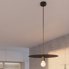 Lampa wisząca FLAVIO czarna 105x40x40cm nowoczesna E27 do salonu - Miniaturka zdjęcia nr 8