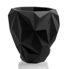 Donica Geometric Black Matt Poli 13 cm - Miniaturka zdjęcia nr 2