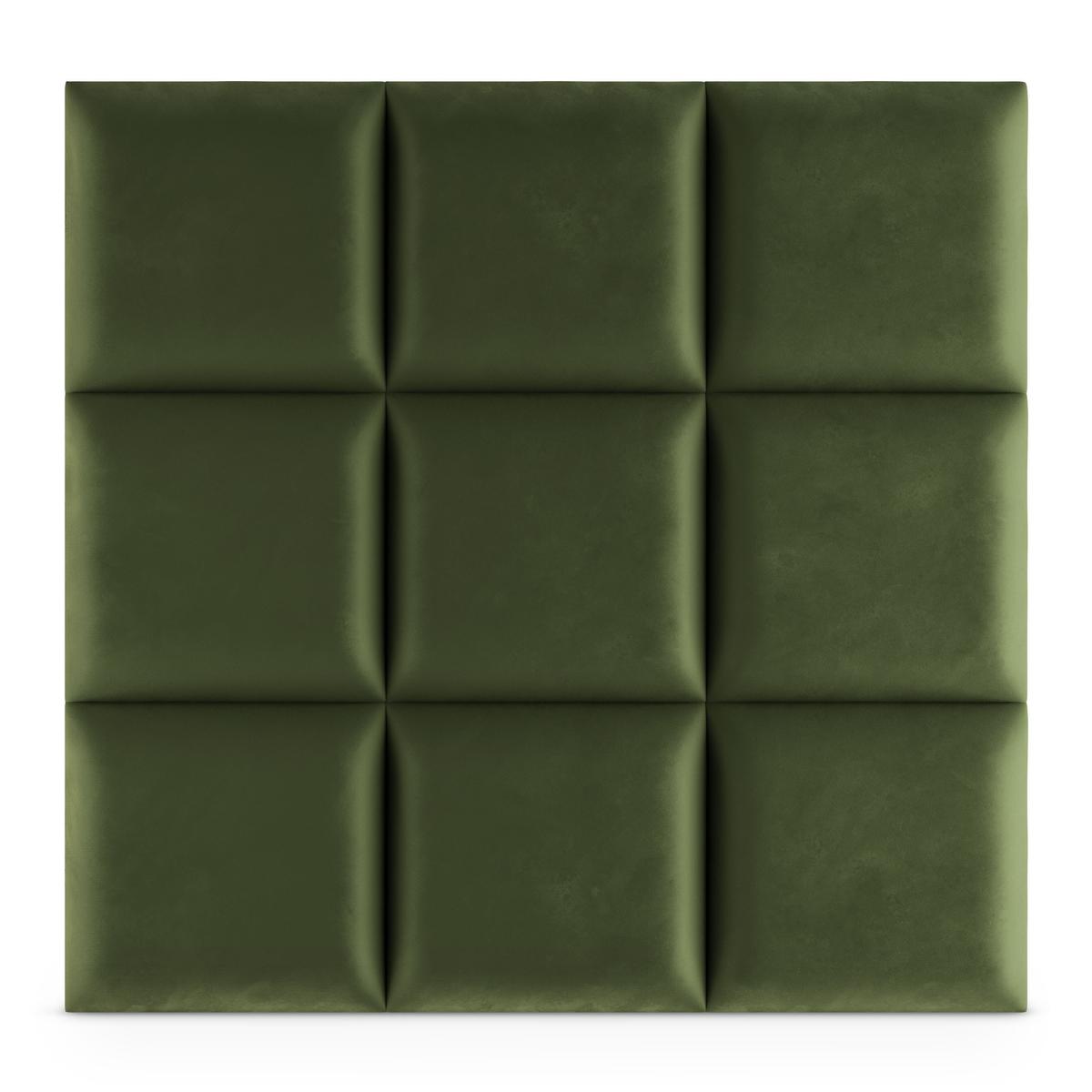 Panele tapicerowane 50x50 na ścianę magic velvet khaki nr. 4