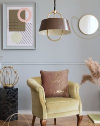 Poszewka ENDLESS CHIC PINK 45x45 różowa welwetowa  - Miniaturka zdjęcia nr 2