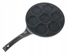 Patelnia 26 cm marmurowa do placków, pancakes i jajek do kuchni - Miniaturka zdjęcia nr 2