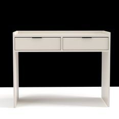 Biurko Aura 100x50x75 cm z szufladami do sypialni biura kaszmir  - Miniaturka zdjęcia nr 4