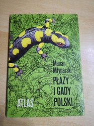 Książka Płazy i gady polski -Atlas .