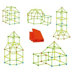 Zabawka klocki konstrukcyjne Namiot dla dzieci Heckermann HC-060C-3 - Miniaturka zdjęcia nr 5