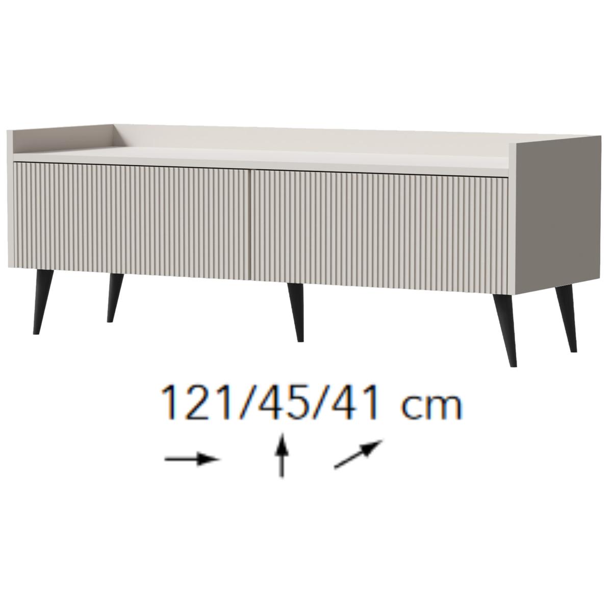 Szafka rtv Ademo 121 cm do salonu kaszmir nr. 2