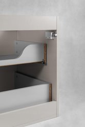 Szafka łazienkowa 80x46x60,7 cm wisząca pod umywalke kaszmir do łazienki - Miniaturka zdjęcia nr 8