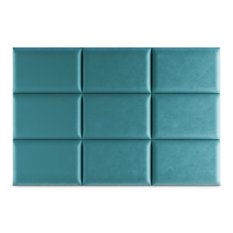 Panele tapicerowane 50x40 cm na ścianę magic velvet morski - Miniaturka zdjęcia nr 4