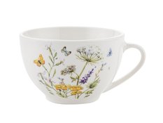 Filiżanka porcelanowa ze spodkiem 240 ml Kwiaty Aurora Florina - Miniaturka zdjęcia nr 3