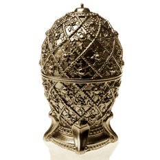 Świeca Faberge Egg Brass
