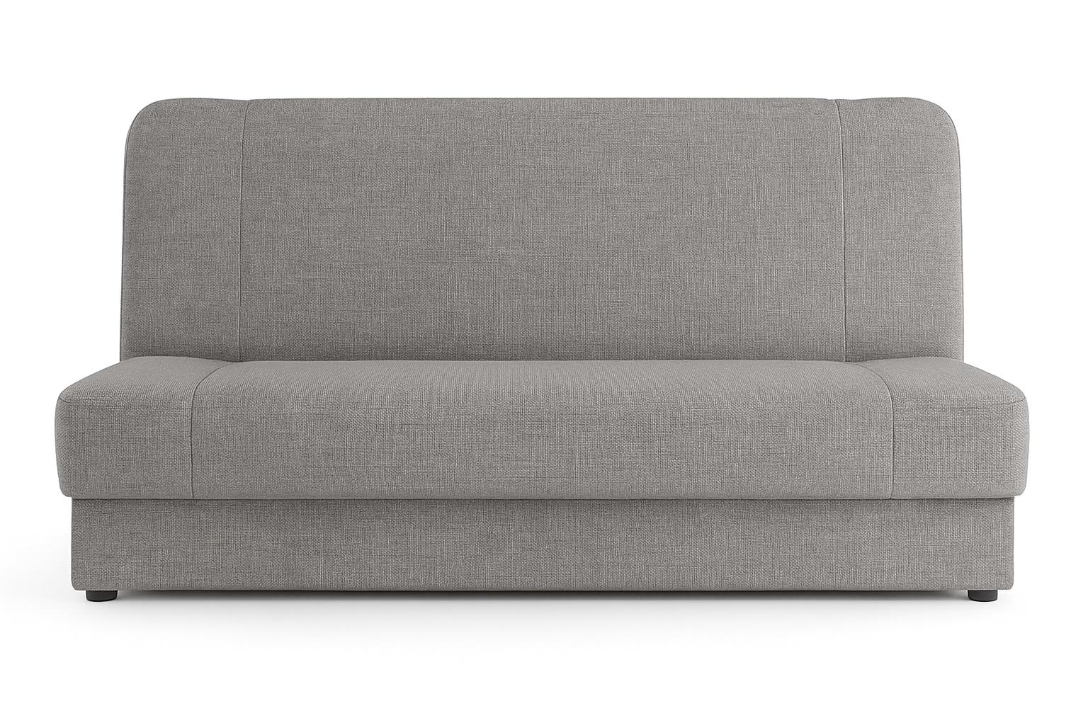 Wersalka DUO 188x85x90 cm kanapa rozkładana z funkcją spania i pojemnikiem szara nr. 2