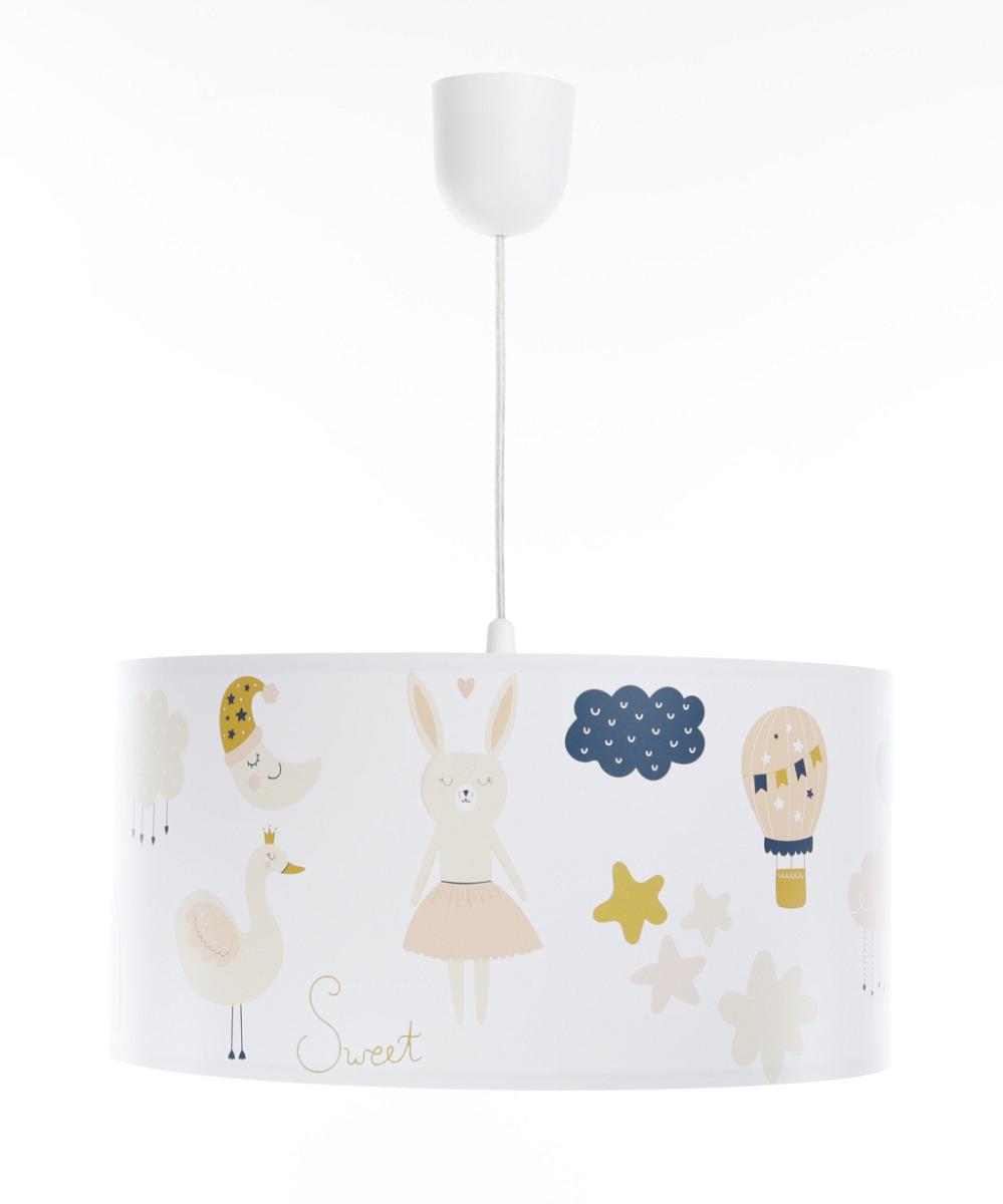 Lampa dziecięca ZAJĄCZEK SWEET DREAMS biała do pokoju dziecka nr. 3