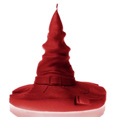 Świeca Halloween with Hat Red