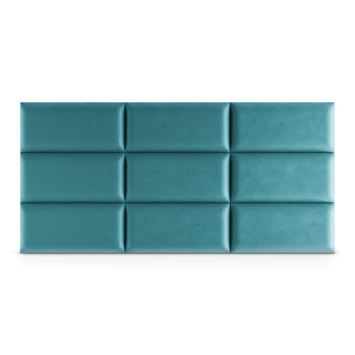 Panele tapicerowane 60x30 na ścianę magic velvet morski nr. 4