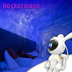 Projektor gwiazd LED astronauta Heckermann TYD-YHY-002 - Miniaturka zdjęcia nr 5