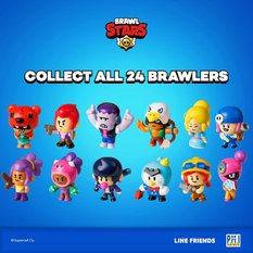 BRAWL STARS 8-PAK COLT SILVER SHELLY JESSIE ROSA FRANK SHELLY CROW AMBER - Miniaturka zdjęcia nr 7