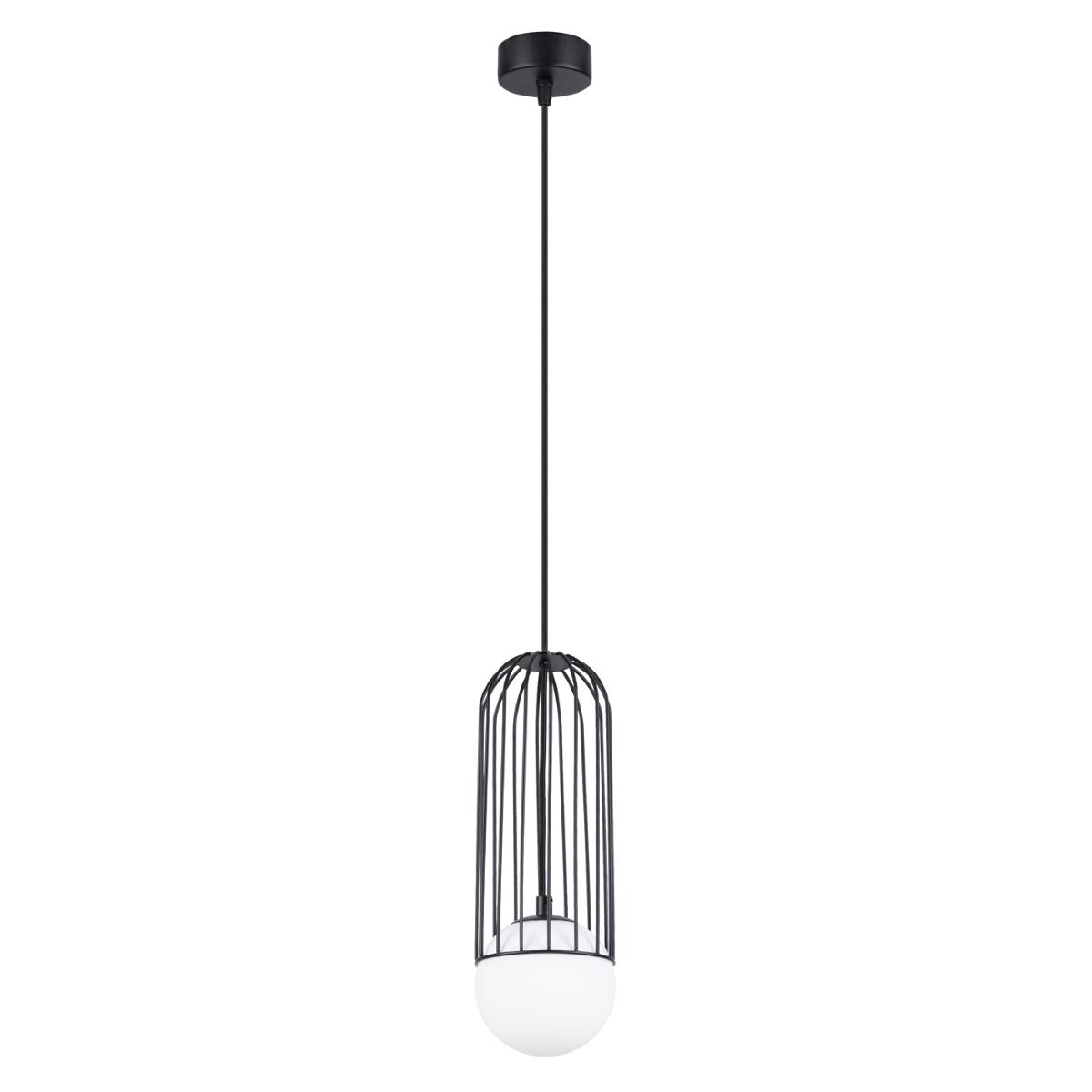 Lampa wisząca BRINA 1 czarna 115x12x12cm nowoczesna G9 do salonu nr. 1