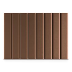  Panele tapicerowane  100x20 cm na ścianę magic velvet brązowy - Miniaturka zdjęcia nr 2