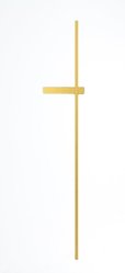 Goldbarra - nowoczesna lampa ścienna LED 60cm  kinkiet