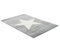 Dywan dziecięcy Big Star Grey 160x230 cm do pokoju dziecięcego szary z gwiazdą - Miniaturka zdjęcia nr 3