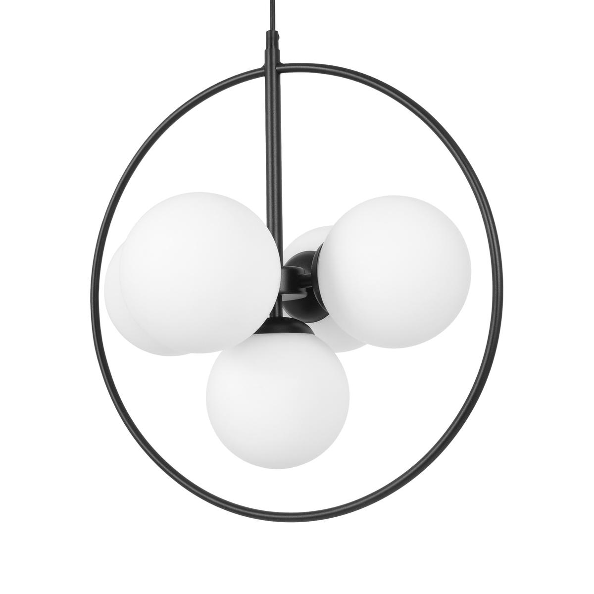 Lampa wisząca K-3838 GEO 45x100x38 cm do salonu lub pokoju czarny/biały nr. 3