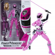 Figurka POWER RANGERS różowy pink ranger lighting spd dla dziecka