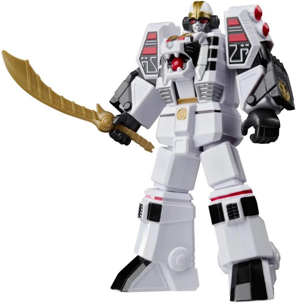 Figurka WHITE TIGERZORD biała ruchoma power rangers mighty morphin warrior mode dla dziecka  nr. 4