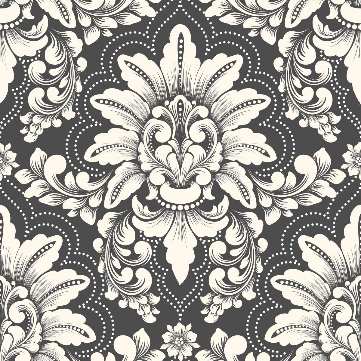 Tapeta Ścienna Królewskie ORNAMENTY Wzory Glamour 53x1000  nr. 6