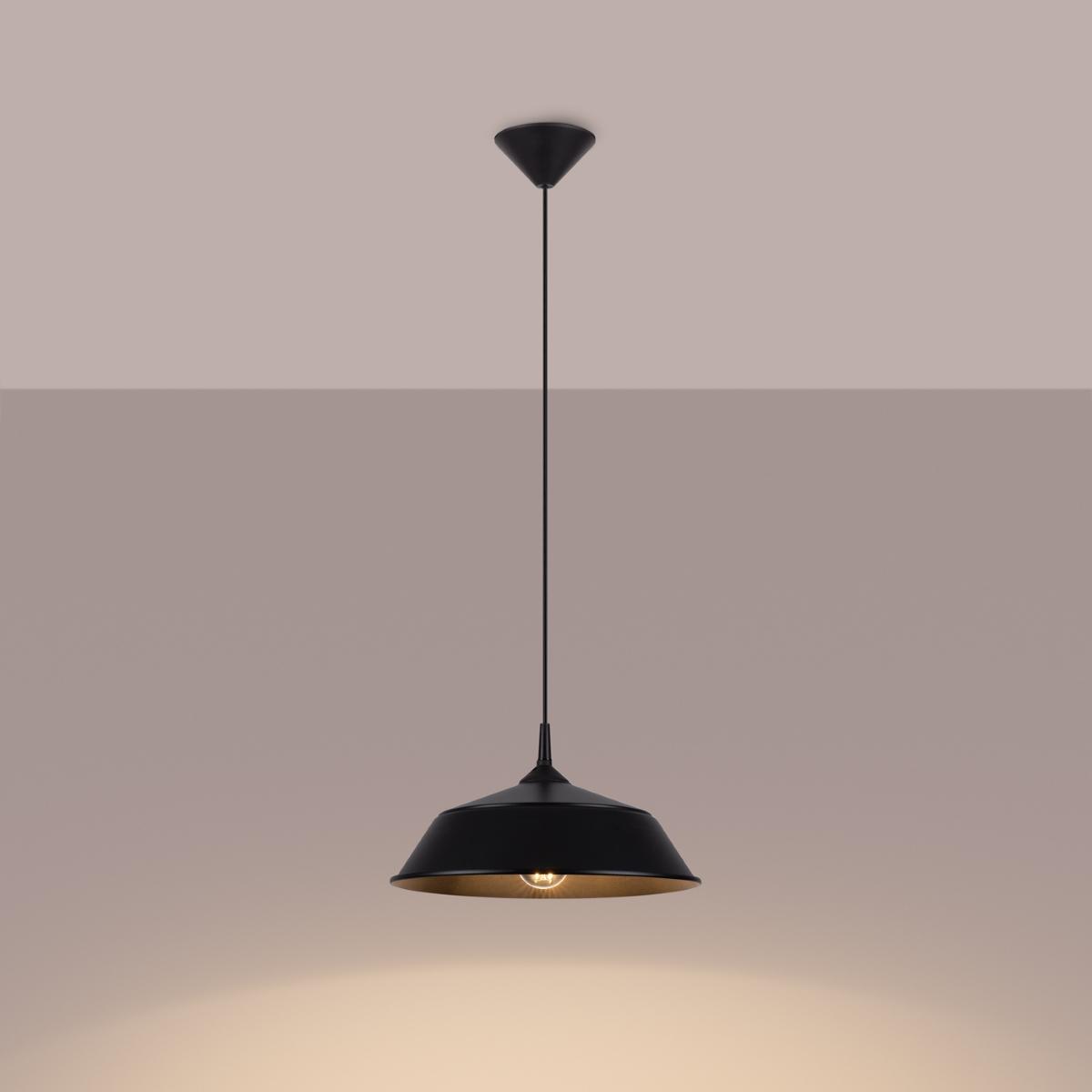 Lampa wisząca FRIKA czarna 74x34x34cm nowoczesna E27 do salonu nr. 3