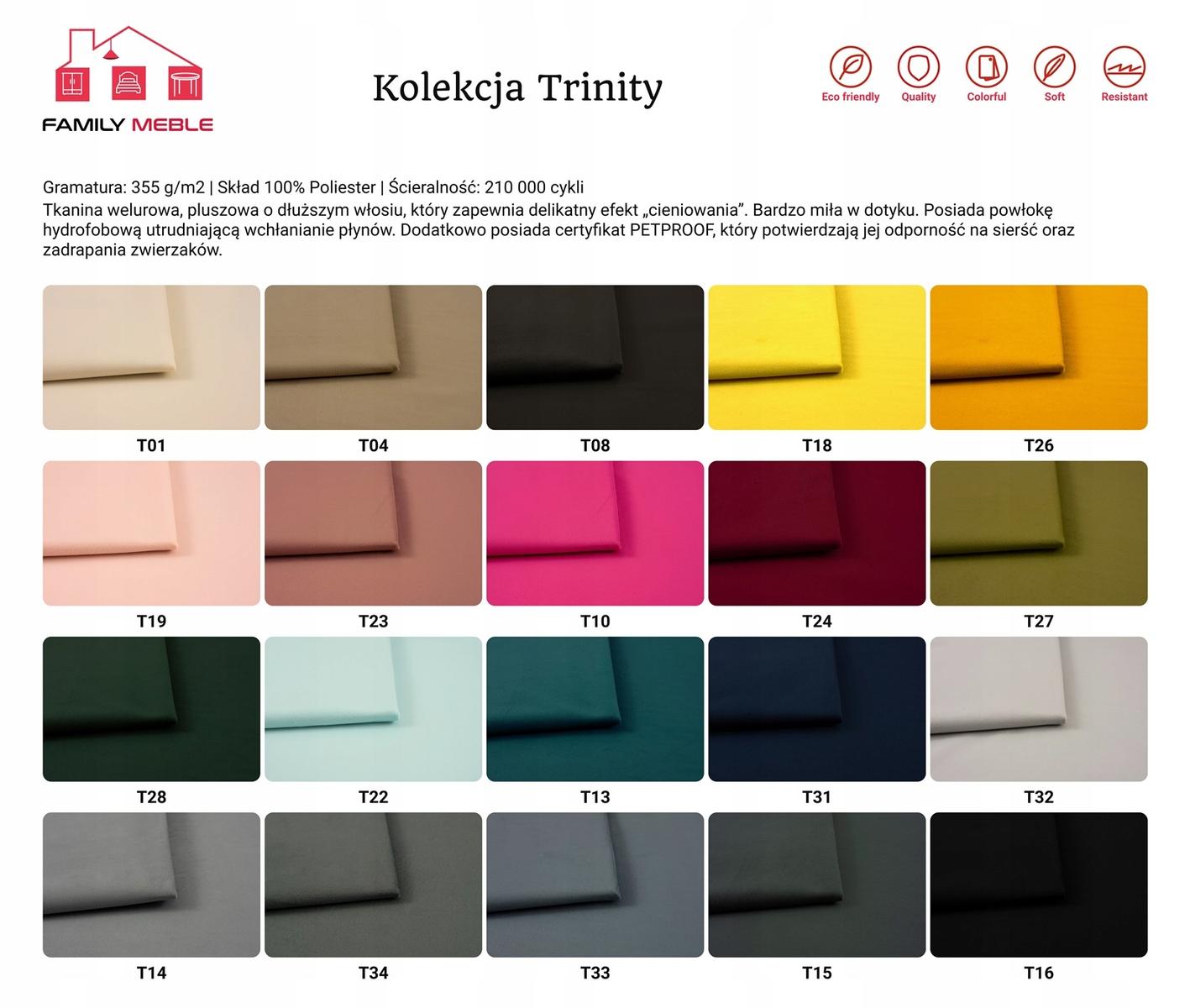 Zestaw wypoczynkowy sofa + 2 fotele Family Meble nr. 14