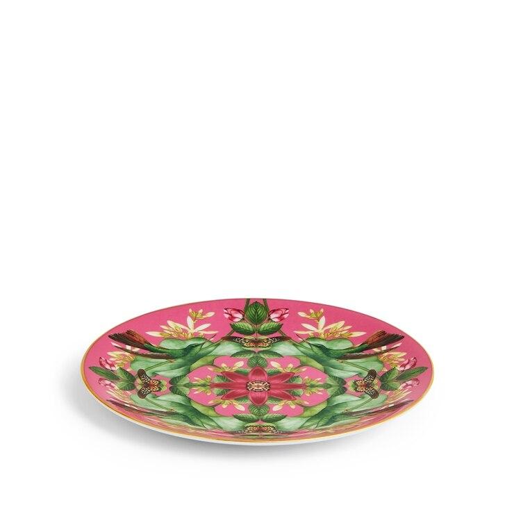 Talerz 20 cm Pink Lotus Wonderlust Wedgwood różowy do jadalni nr. 4