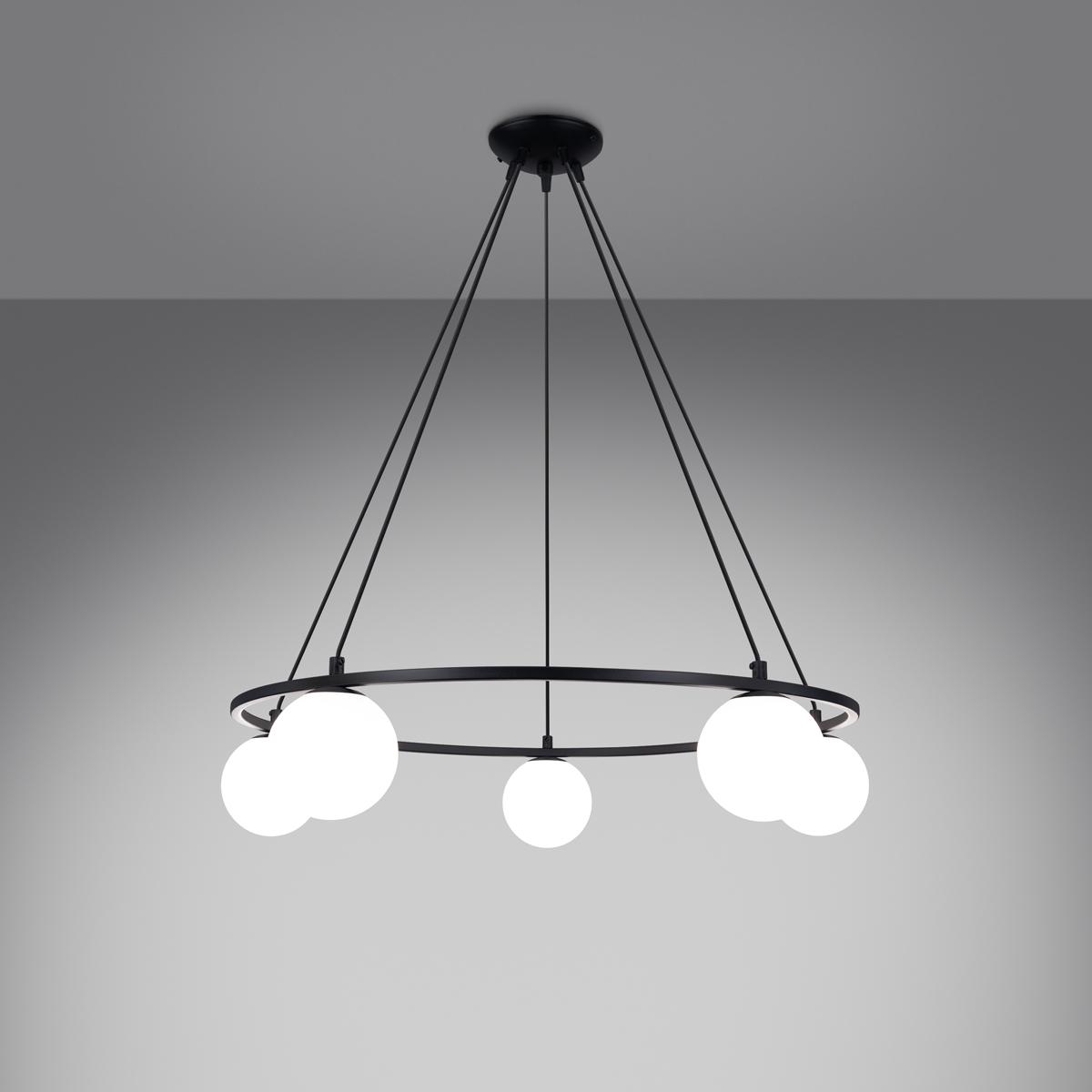 Żyrandol YOLI 5 98x80x80cm nowoczesna lampa wisząca G9 do salonu nr. 3