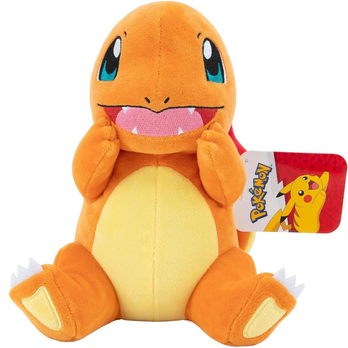 POKEMON ORYGINALNA MASKOTKA PLUSZOWA JAZWARES PLUSZ PLUSZAK CHARMANDER 20cm