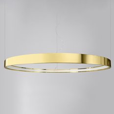 Żyrandol RIO 78 złoty połysk LED 150x78x78cm nowoczesna lampa wisząca LED do salonu - Miniaturka zdjęcia nr 4