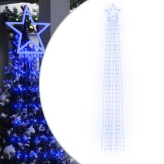 Lampki choinkowe, 320 LED, niebieskie, 375 cm - Miniaturka zdjęcia nr 1