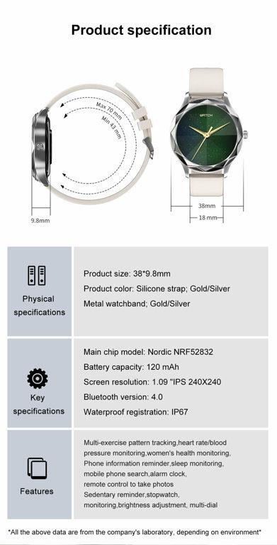 SMARTWATCH UNISEX PACIFIC 27-8 - CIŚNIENIOMIERZ (sy022f) nr. 12