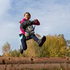 Hobby horse zabawka dla dziewczynki konik kiju A3 - Miniaturka zdjęcia nr 10