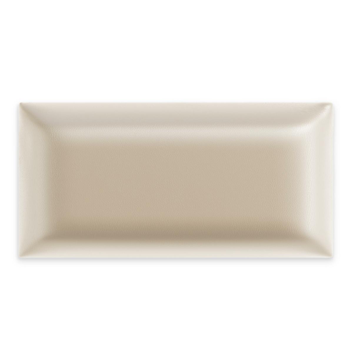 Panele tapicerowane 100x20 na ścianę eko skóra kremowy nr. 2