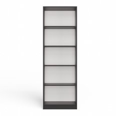 Regał Onyx 182x60x30 cm do sypialni salonu biura antracyt - Miniaturka zdjęcia nr 7