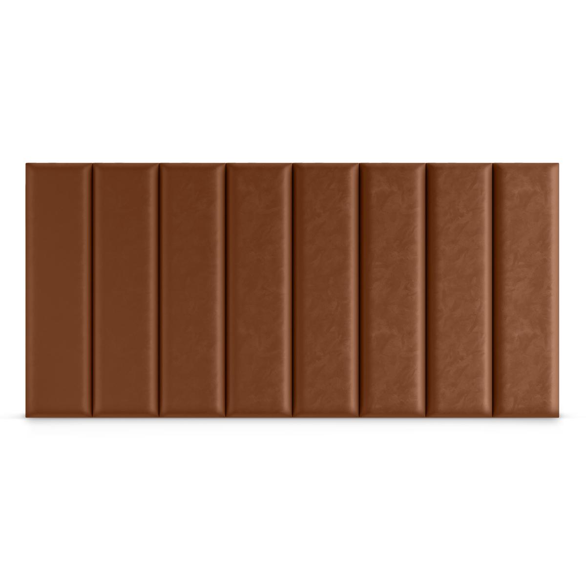 Panele tapicerowane 80x20 na ścianę prostokąt miodowy nr. 4
