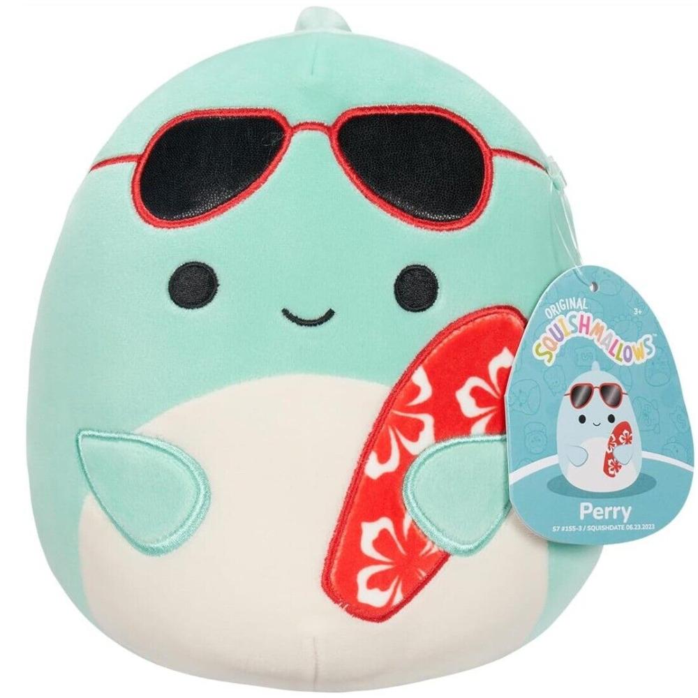 MIĘKKA MASKOTKA PLUSZOWA PLUSZ PLUSZAK DELFIN PERRY 20cm dla dziecka SQUISHMALLOWS  nr. 1