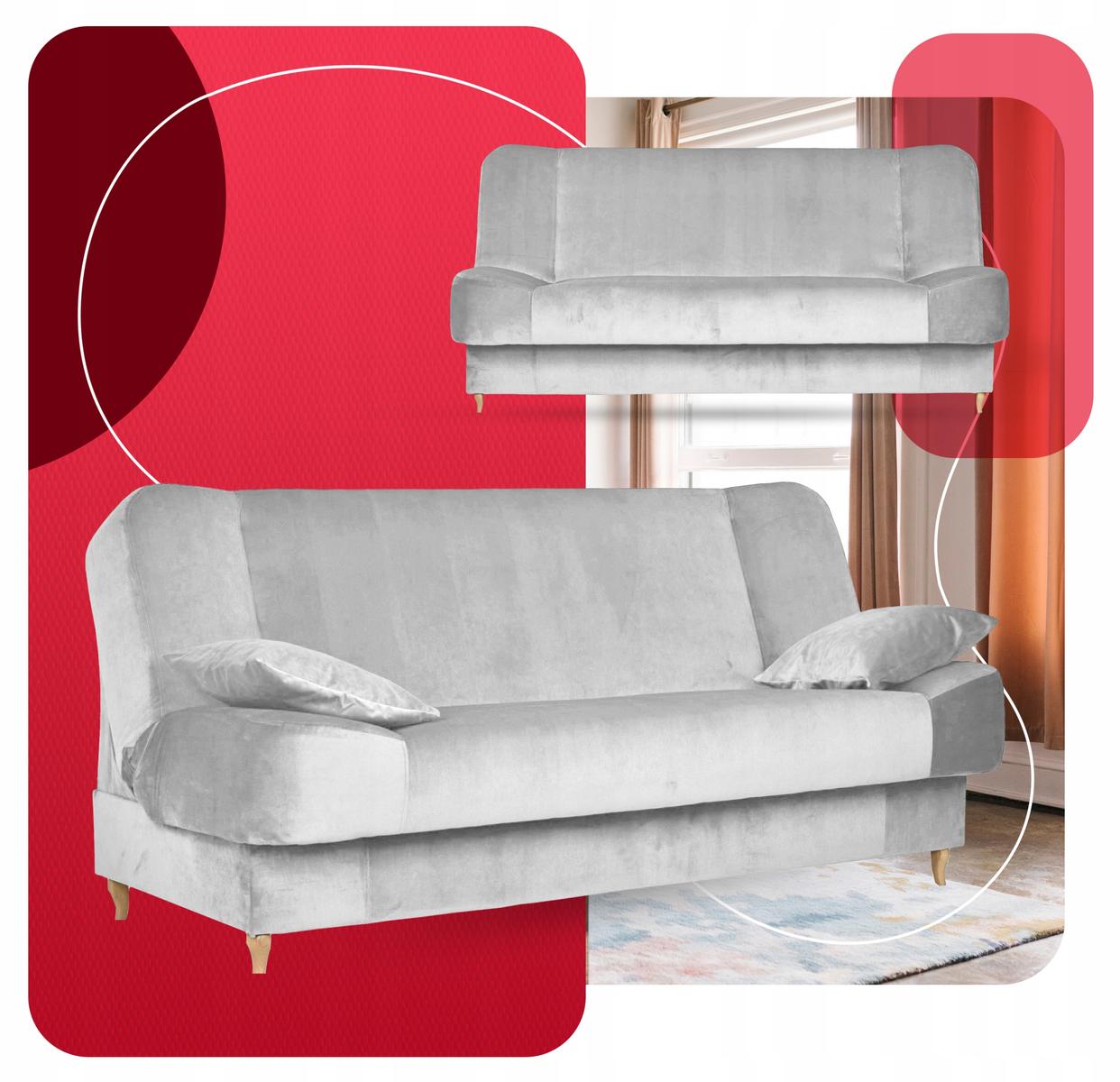 Wersalka kanapa sofa tapczan rozkładana Sara Family Meble nr. 6