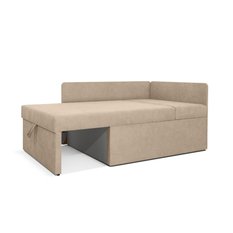 Sofa rozkładana dziecięca Viluś 108x81x78 cm narożnik jednoosobowy do pokoju z funkcją spania i przechowywania dla dzieci beżowy - Miniaturka zdjęcia nr 9