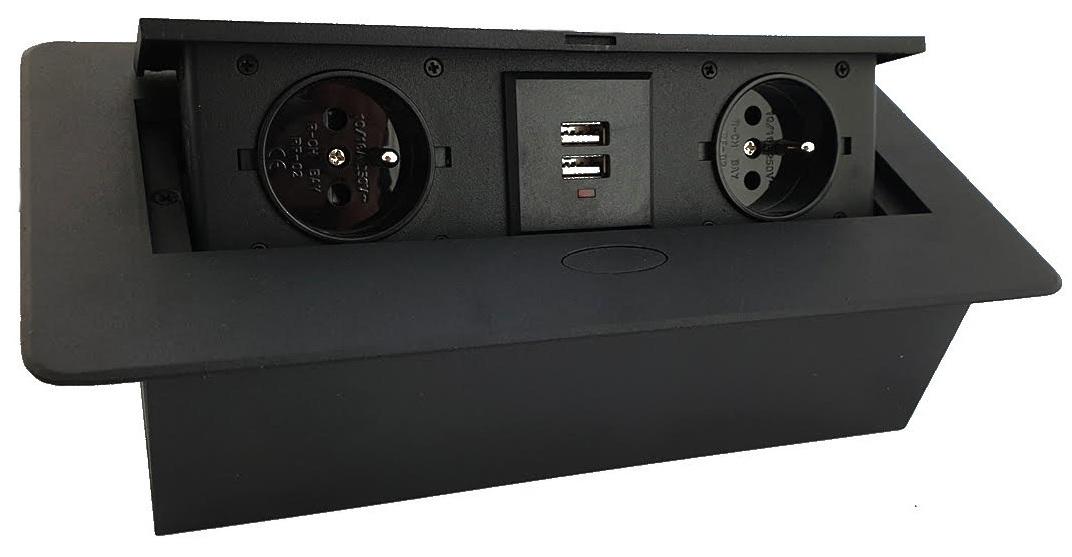 Biurko gamingowe elektryczne model 3 Top 160x80x70-118 cm regulowane nogi LED RGB pilot przepust USB białe nr. 11