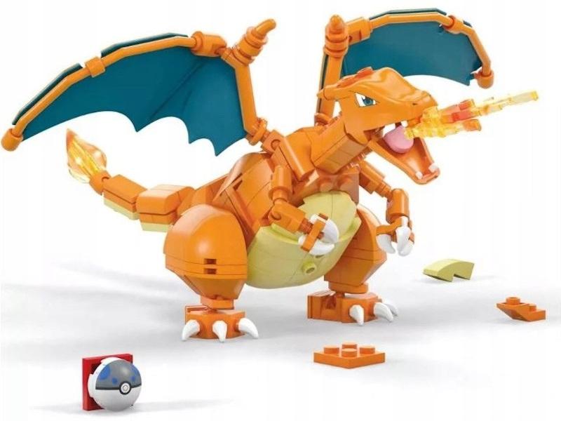 Figurka CHARIZARD pokemon klocki mega construx dla dziecka  nr. 3