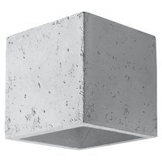 Kinkiet QUAD 10x12x10cm nowoczesny beton G9 do salonu - Miniaturka zdjęcia nr 1