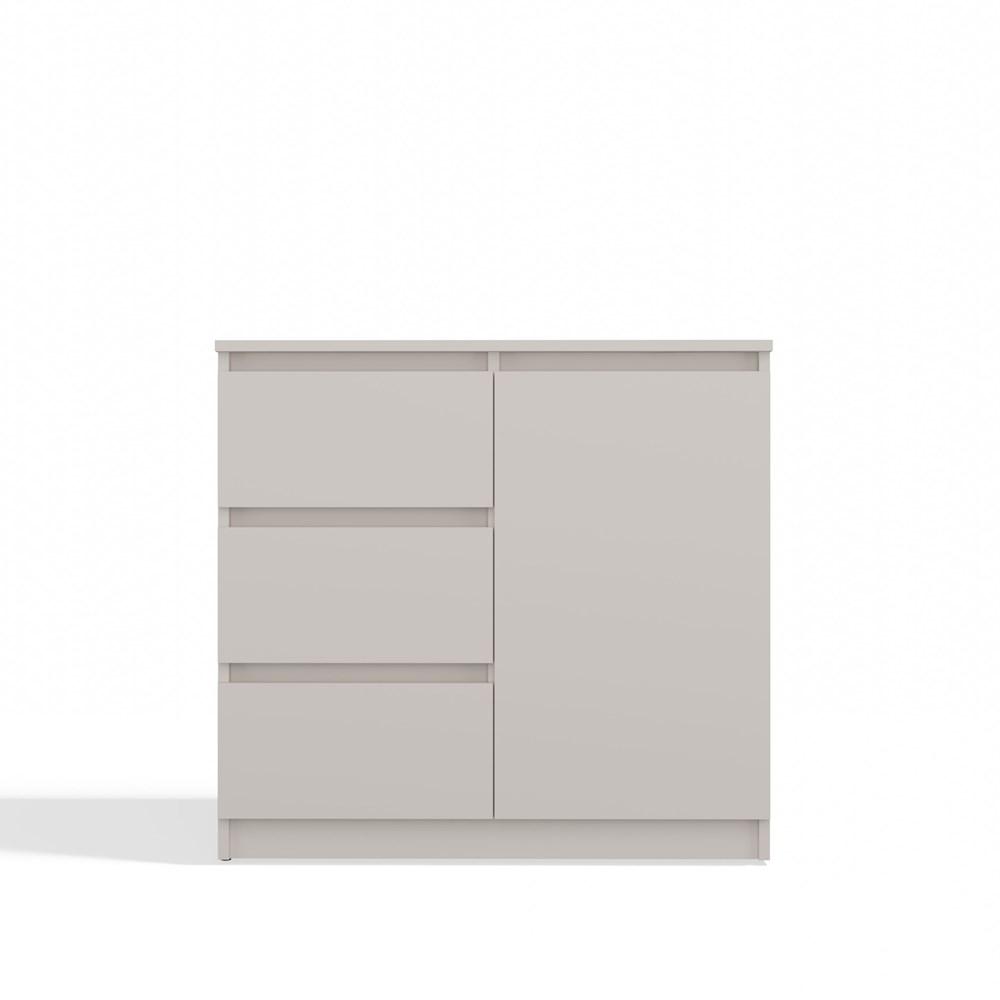 Komoda Malwa 75x80x40 cm do salonu sypialni kaszmir beż nr. 7