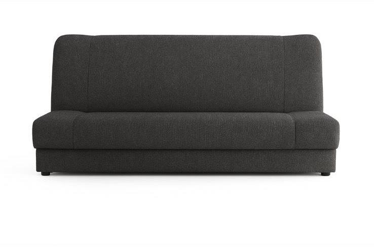 Wersalka DUO 188x85x90 cm kanapa rozkładana z funkcją spania i pojemnikiem ciemnoszara nr. 2
