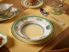 Talerz głęboki 23 cm French Garden Fleurence Villeroy & Boch kolorowy do jadalni - Miniaturka zdjęcia nr 2